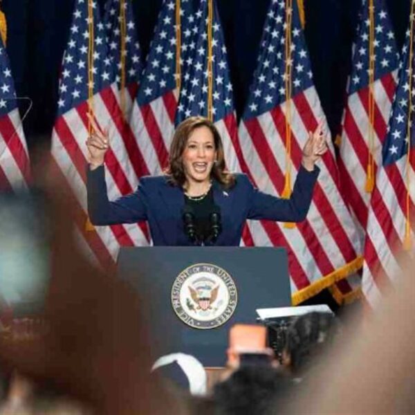 Kamala Harris crosses threshold to change into Democratic nominee