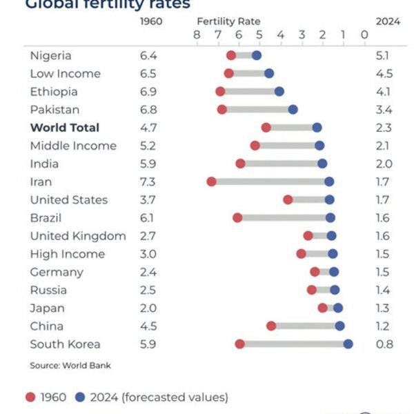 Time to cost within the decline in fertility