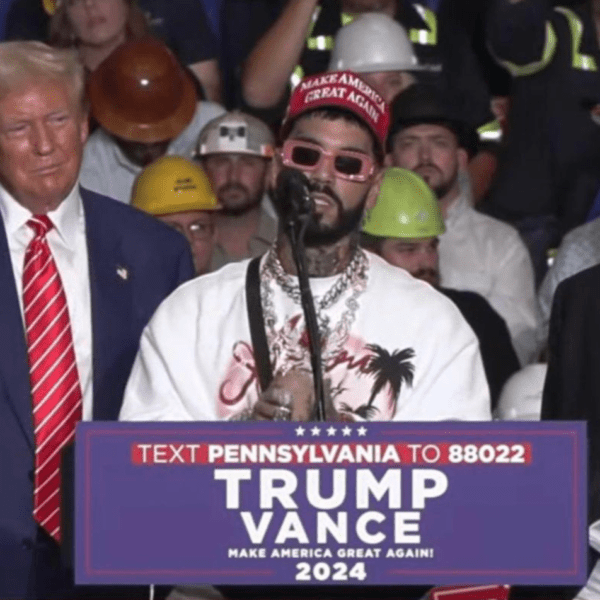 INCREDIBLE! Top Hispanic Rappers ENDORSE TRUMP at PA Rally — Superstar Anuel…