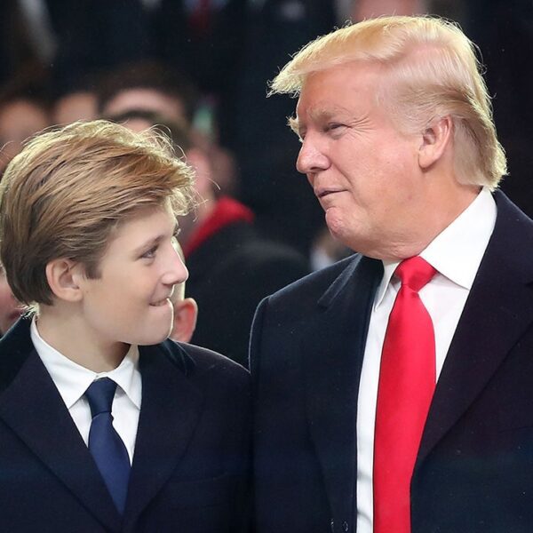 Donald Trump hints the place son Barron might be attending faculty