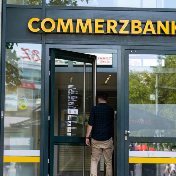 Commerzbank shares up after UniCredit buys stake from German authorities