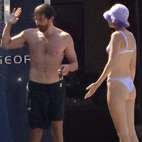 Bradley Cooper and Gigi Hadid Showing Lots of Skin on Yacht in…