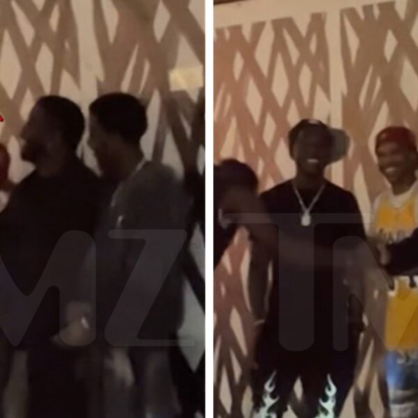 New Video Shows Diddy Having a Blast With Fans Just Before NYC…