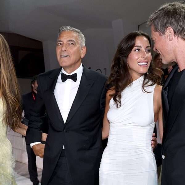 Brad Pitt Makes Red Carpet Debut with Ines de Ramon at Venice…