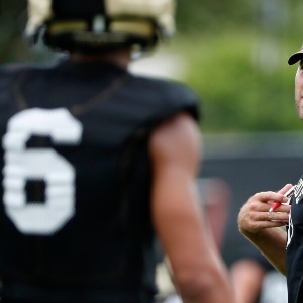 Purdue fires offensive coordinator Graham Harrell