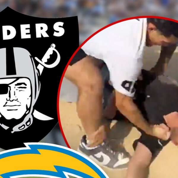 Raiders, Chargers Fans Get In Violent, Bloody Brawl At SoFi Stadium