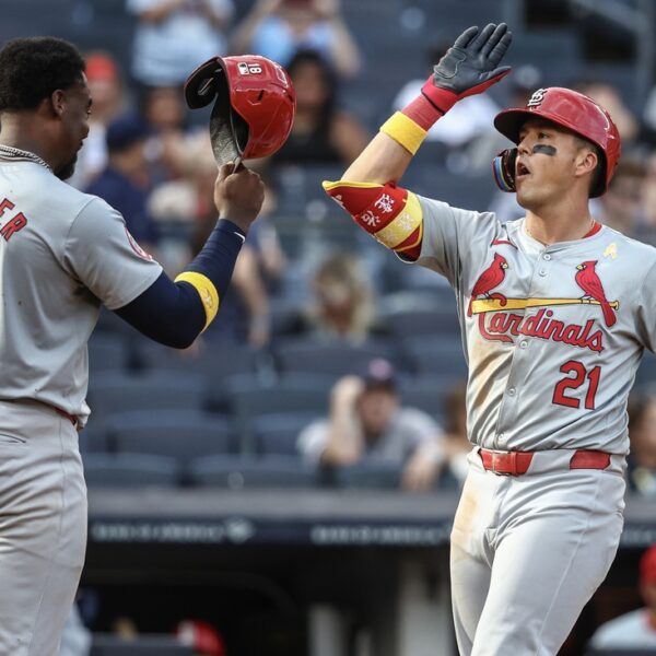 Lars Nootbaar, Cardinals overwhelm Yankees’ pitching