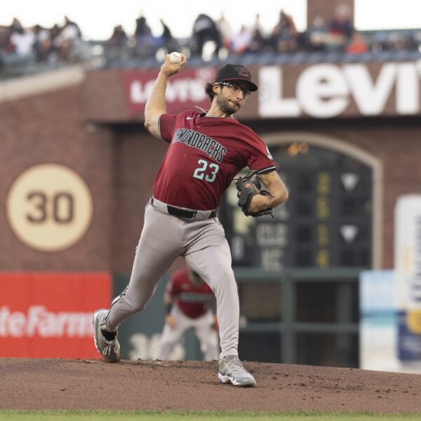 Zac Gallen exits no-hit bid as D-backs down Giants