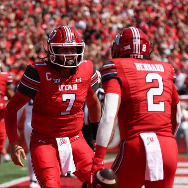 Report: Utah QB Cameron Rising (finger) unlikely to play vs. Utah State