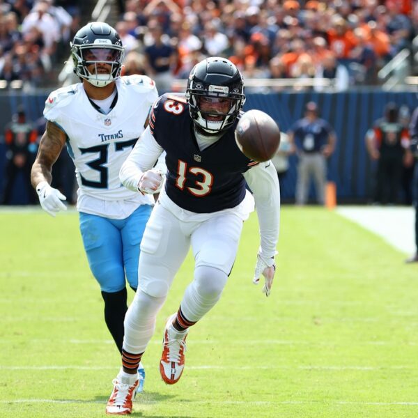 Keenan Allen out, Rome Odunze in for Bears vs. Texans