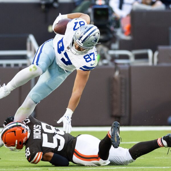 Cowboys TE Jake Ferguson (knee sprain) to overlook time