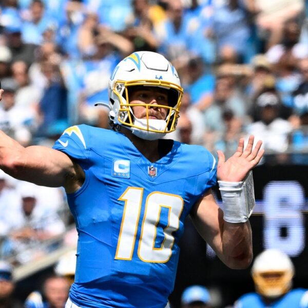 Chargers coach: Justin Herbert’s ankle ‘significantly better’