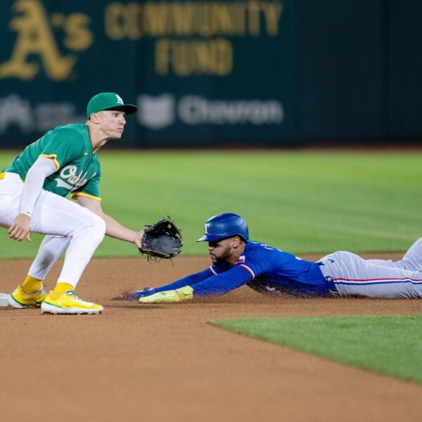 A’s slip by Rangers in backside of ninth