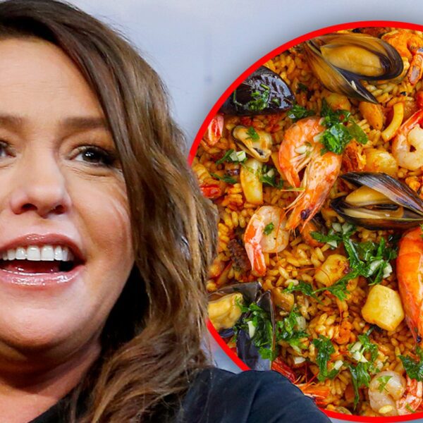 Rachael Ray Avoids Slurred Speech Questions, Posts Paella Recipe