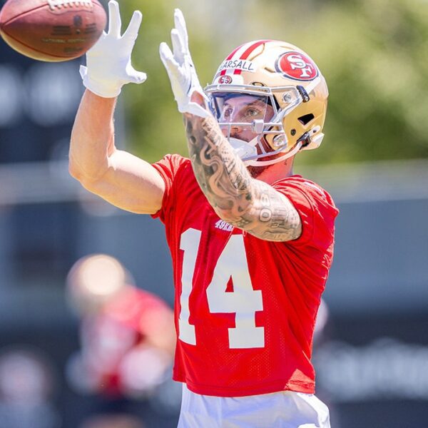 49ers rookie Ricky Pearsall again to work days after being shot throughout…