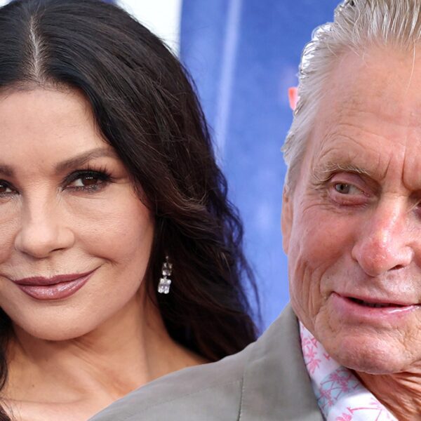 Catherine Zeta-Jones Posts Nude for Shared Birthday With Husband Michael Douglas