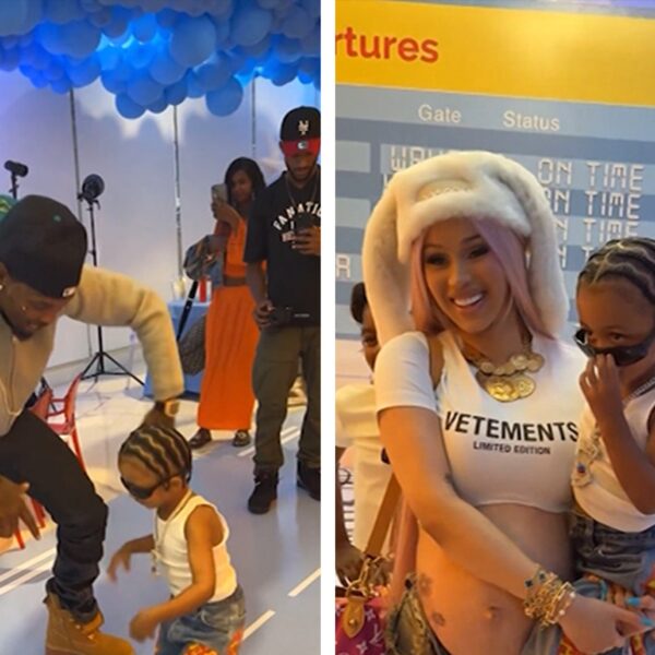 Cardi B and Offset Reunite for Wave’s Birthday Party Amid Divorce