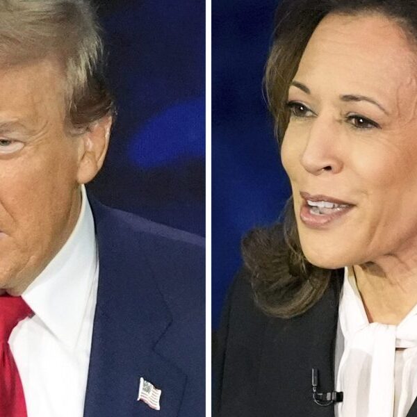 Harris and Trump’s facial expressions stole the controversy