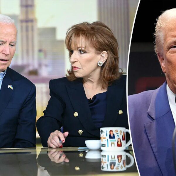 Biden says Trump has no ‘redeeming worth,’ pretends to squash him like…