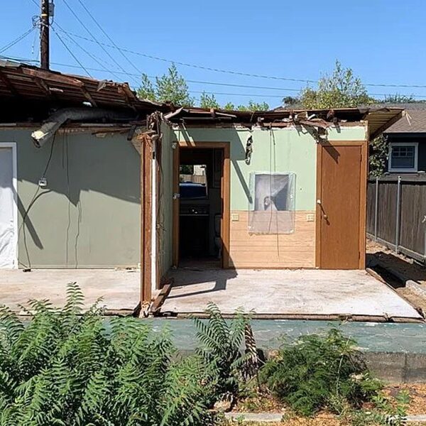 L.A.-area house crushed by a tree lists for $500,000