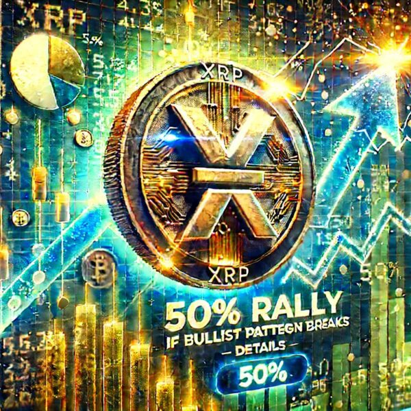 Analyst Predicts 50% XRP Rally If Bullish Pattern Breaks – Details