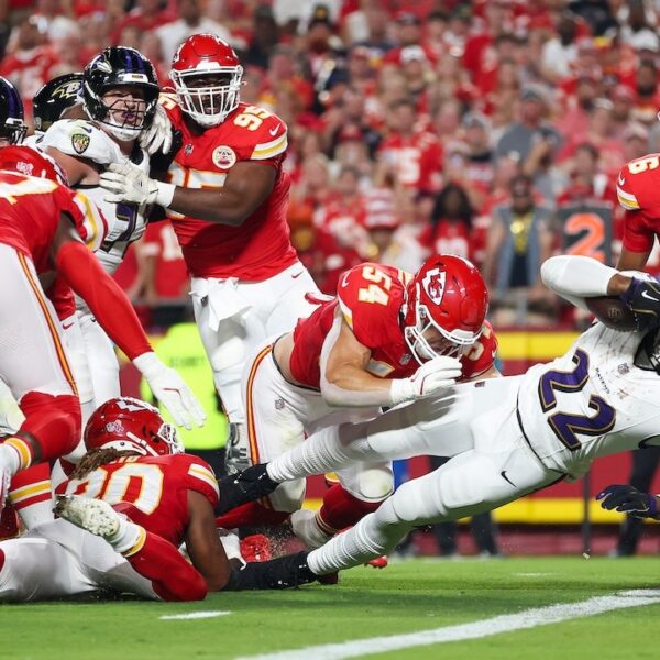 Ravens’ Derrick Henry scores 1st landing of 2024 NFL season vs Chiefs