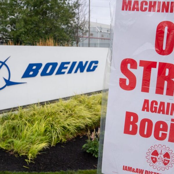 Boeing gives union 30% wage hike in bid to finish strike