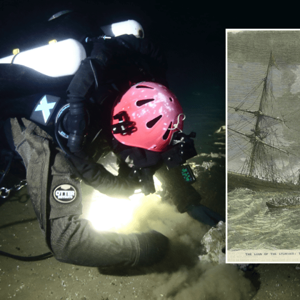 1856 shipwreck Le Lyonnais found off Massachusetts coast, beautiful divers