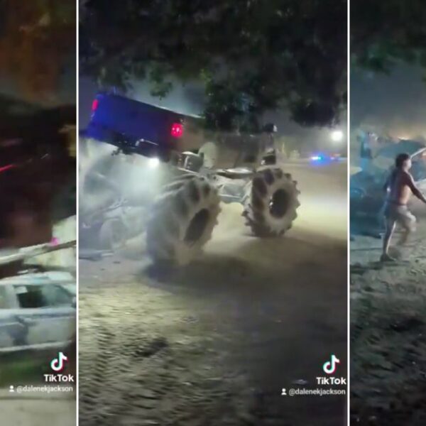 Monster Truck Driver Arrested After Rampage at Texas ‘Redneck’ Event, Multiple Cars…