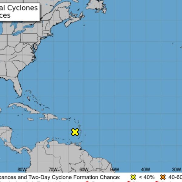 Atlantic Hurricane map exhibits some life