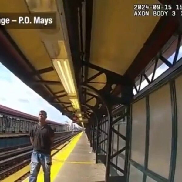 NYPD releases bodycam video of police taking pictures at subway station