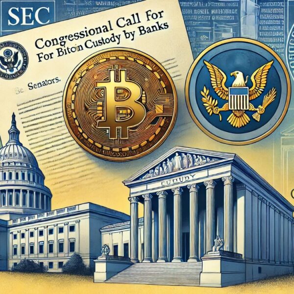 Congressional Call For Bitcoin Custody By Banks: Senators’ Letter To SEC’s Gensler…