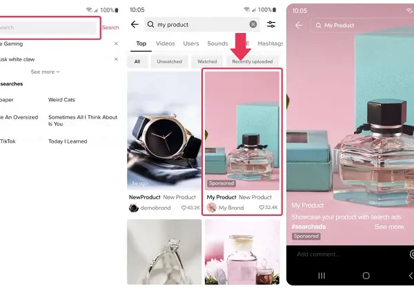 TikTok Updates Search Ads Campaigns with Keyword Targeting