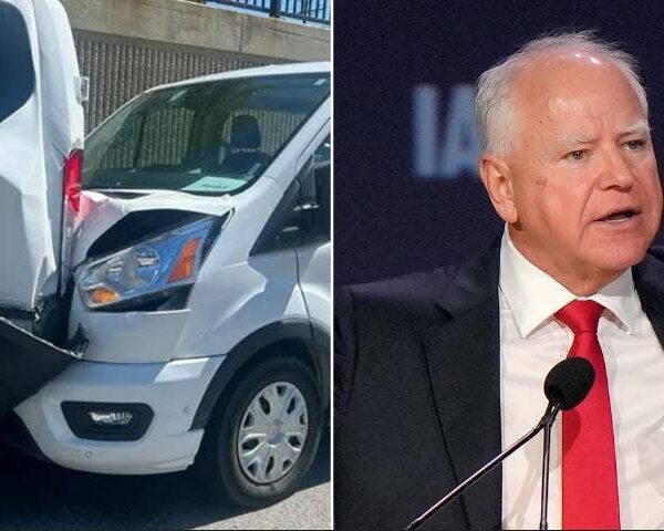 Walz’s motorcade concerned in a crash on the way in which to…