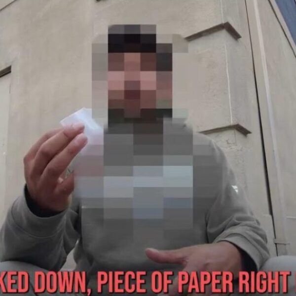 Dallas, Texas Poll Worker Finds Folded Piece of Paper with Username and…