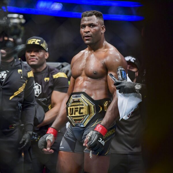 Francis Ngannou paying tribute in MMA return after son’s demise