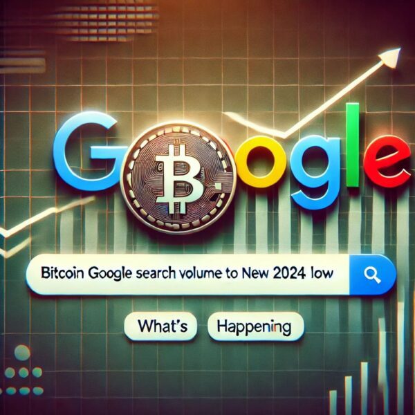 Bitcoin Google Search Volume Falls To New 2024 Low — What’s Happening?