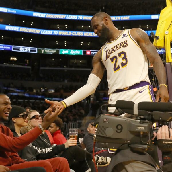 ‘Pure pleasure’ for LeBron James as Bronny joins him on Lakers