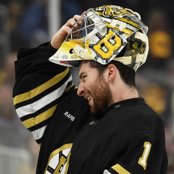 Agent denies Bruins supplied RFA G Jeremy Swayman $64M