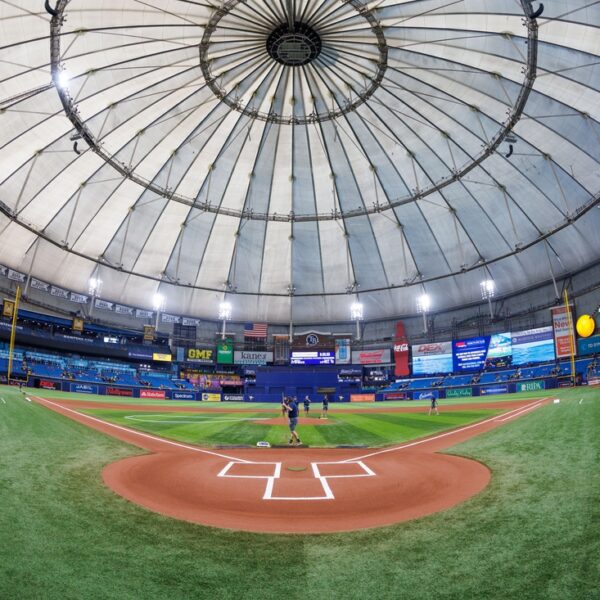 Hurricane Milton destroys Tropicana Field’s roof