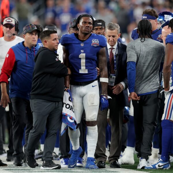 Giants WR Malik Nabers (concussion) misses follow