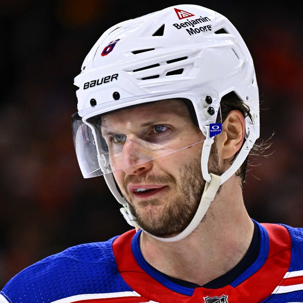 Report: Rangers D Jacob Trouba will not be disciplined for Justin Barron…