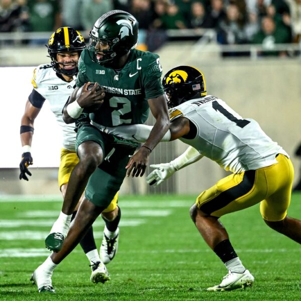 Rivals Michigan State, Michigan on reverse paths coming into annual conflict