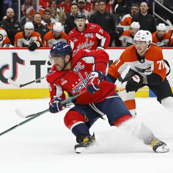 Capitals take down Flyers once more for fifth straight win