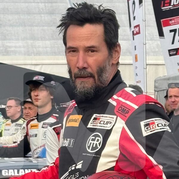 Keanu Reeves Looks Like a Badass Readying for Pro Auto Racing Debut