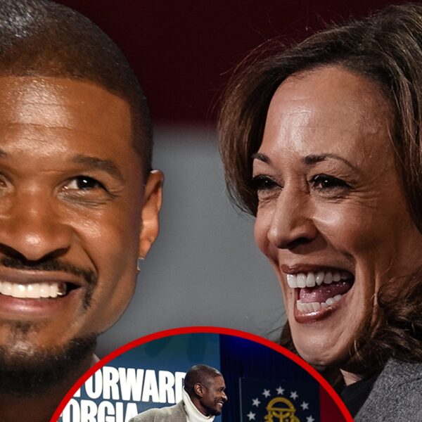 Kamala Harris and Donald Trump Trot Out Celebs, Usher vs. Antonio Brown