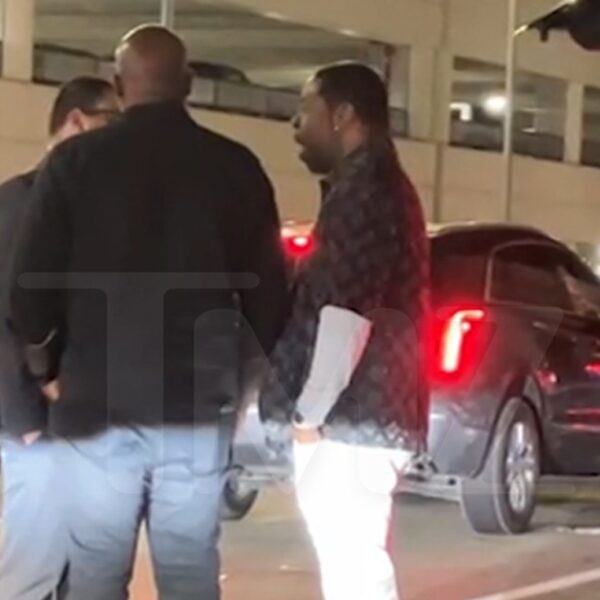 Busta Rhymes Seen in Heated Exchange With Man at Detroit Airport on…