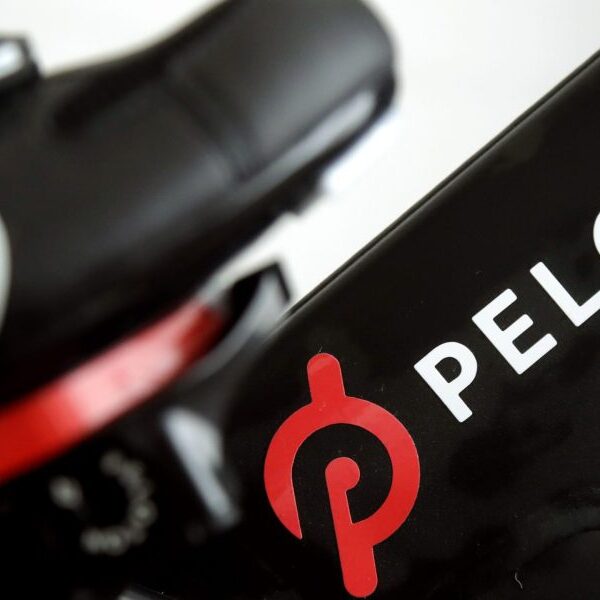 Peloton goes to promote its deluxe stationary bikes at Costco