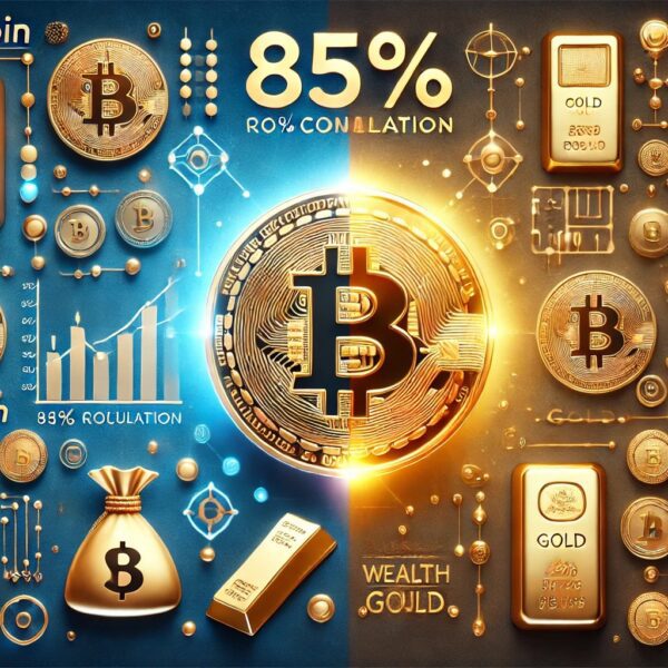 Bitcoin And Gold Share 85% Correlation – What Sets Them Apart?