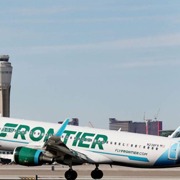 Frontier Airlines airplane makes emergency touchdown after engine hearth